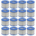 Dellonda Hot Tub/Spa Filter Cartridge - Pack of 16 DL82 Dellonda - UK Camping And Leisure