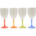 Wine Glass Party (4) T0151M Flamefield - UK Camping And Leisure