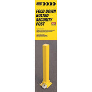 Maypole Security Parking Post Driveway Bollard Fold Down, Padlock & Anchor - View 5