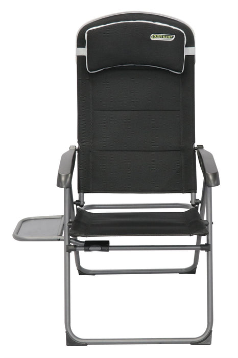 Quest Vienna Pro Recline Camping Caravan Chair with Side Table Quest - UK Camping And Leisure