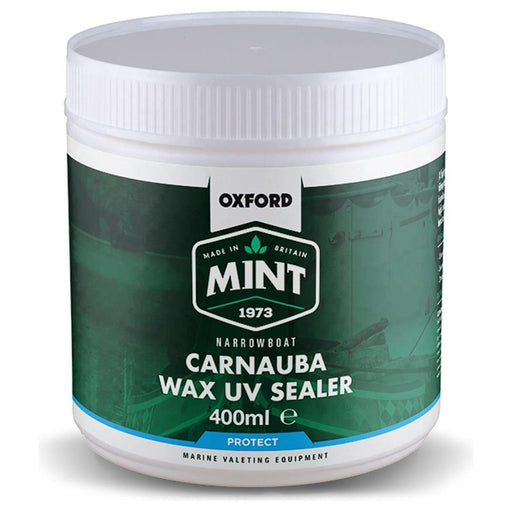 Oxford Mint Carnauba Wax UV Sealer (400ml) for a Long Lasting Shine Oxford - UK Camping And Leisure