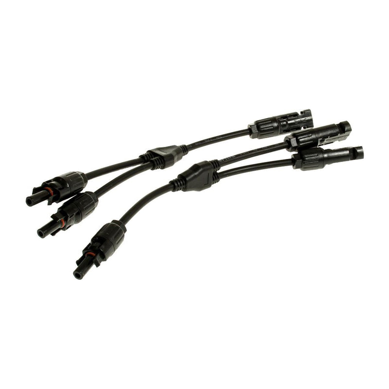 MC4 M/F Branch Connector 2 1 Dual Pack MC4 - UK Camping And Leisure