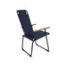 Bo-Camp Industrial Collection Chair Bushwick xl Blue Bo-Camp - UK Camping And Leisure