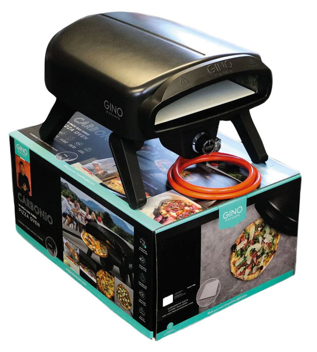 Gino 14 Gas Fired Pizza Oven - Carbonio Gino - UK Camping And Leisure