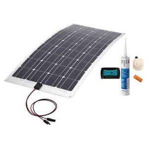 Vechline Flexi Solar Kit Pwm 100W 15943416 Vechline - UK Camping And Leisure