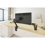 Dellonda Adjustable Single Monitor Arm with 360 Rotation - Black DH24 Dellonda - UK Camping And Leisure