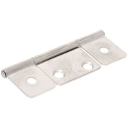 3 Leaf Hinge 85mm Satin for Caravan/Motorhomes Nova - UK Camping And Leisure