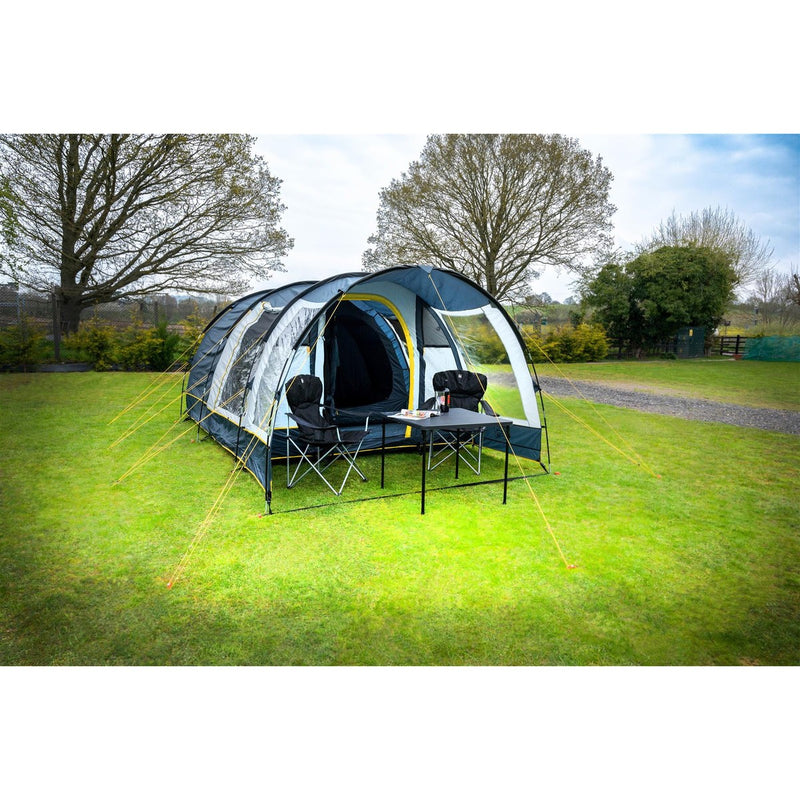 Maypole Bewdley 4 Person Tunnel Tent (Poled) - 480 x 280 x 190cm Maypole - UK Camping And Leisure