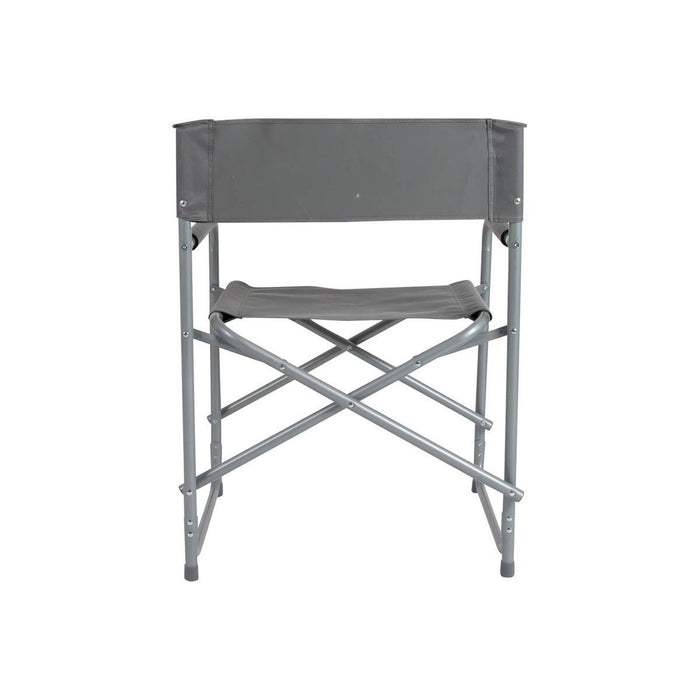 Bo-Camp Director's Chair Steel Grey Bo-Camp - UK Camping And Leisure