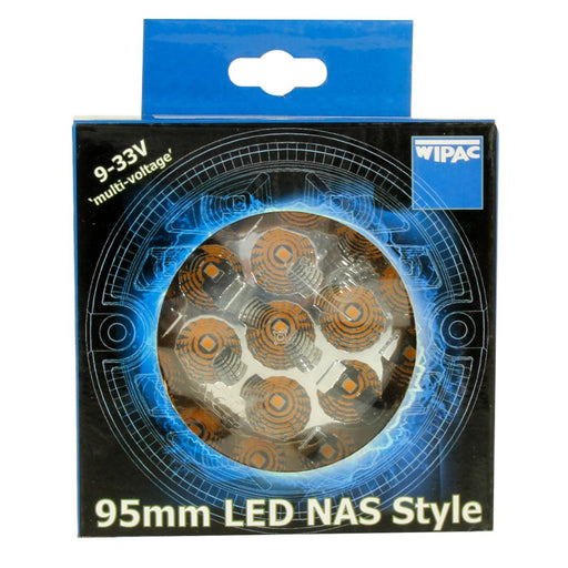 Nas LED Indicator Clear 95mm Brighten Your Caravan/Motorhome's Path with Cle Nas - UK Camping And Leisure