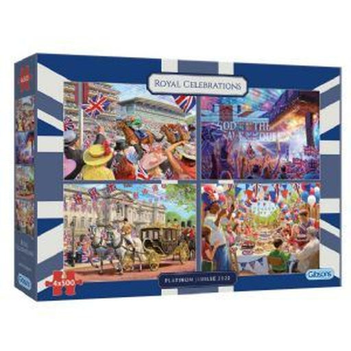 Royal Celebrations (4 X 500) Puzzle G5061 Royal - UK Camping And Leisure