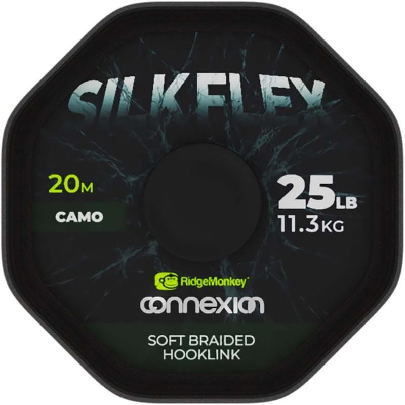RidgeMonkey Connexion SilkFlex Soft Braid 25lb RidgeMonkey - UK Camping And Leisure