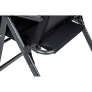 Crespo Chair AP/237 Air Deluxe Black Crespo - UK Camping And Leisure