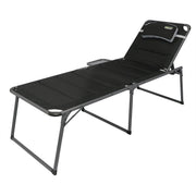 Quest Vienna Pro Lounge bed with side table Quest - UK Camping And Leisure
