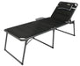 Quest Vienna Pro Lounge bed with side table Quest - UK Camping And Leisure
