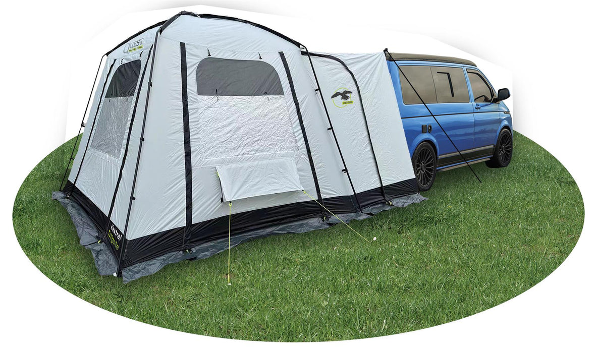 Quest Kestral Poled Drive Away Tailgate Campervan Awning (T5,6,6.1) Quest Leisure - UK Camping And Leisure