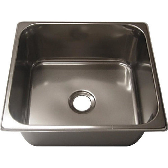 AG Rectangular Sink Stainless Steel 35 x 32cm AG - UK Camping And Leisure