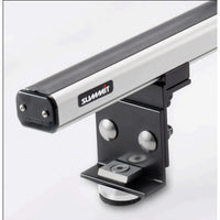 Summit Commercial 2 x Aluminium Fixed Point Roof Bars Rack 1.25m SULC-006