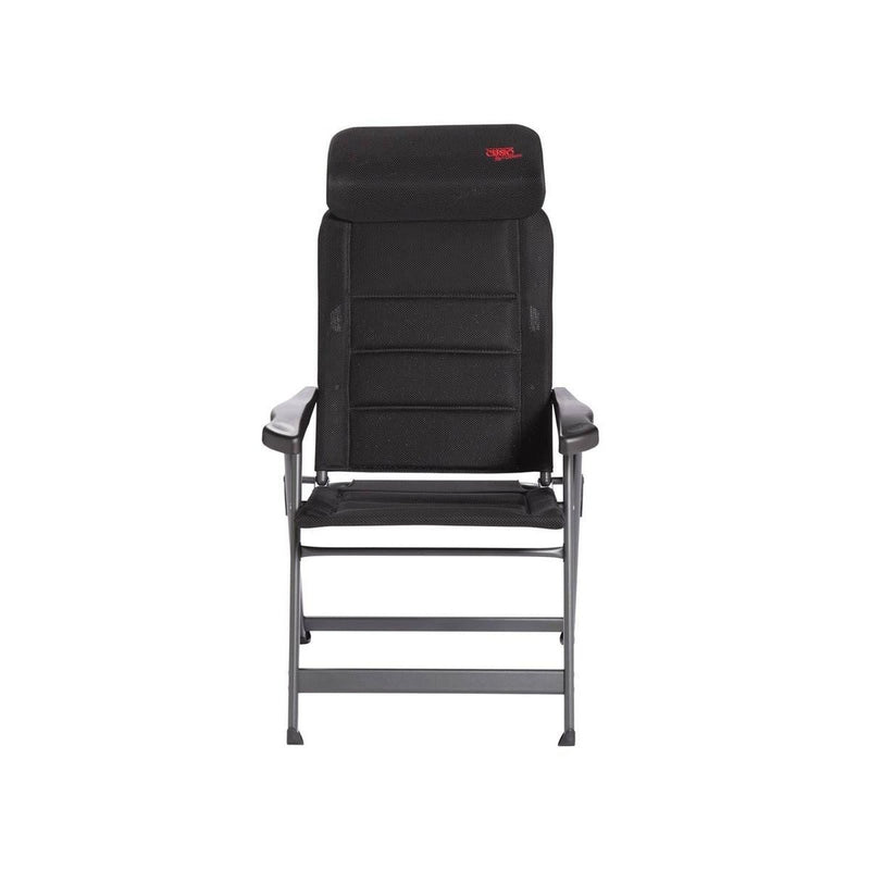 Crespo Chair AP/237 Air Deluxe Compact Black Crespo - UK Camping And Leisure