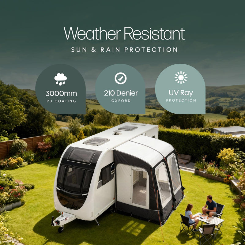 Leisurewize Traveller 260 Air Caravan Porch Awning - View 2