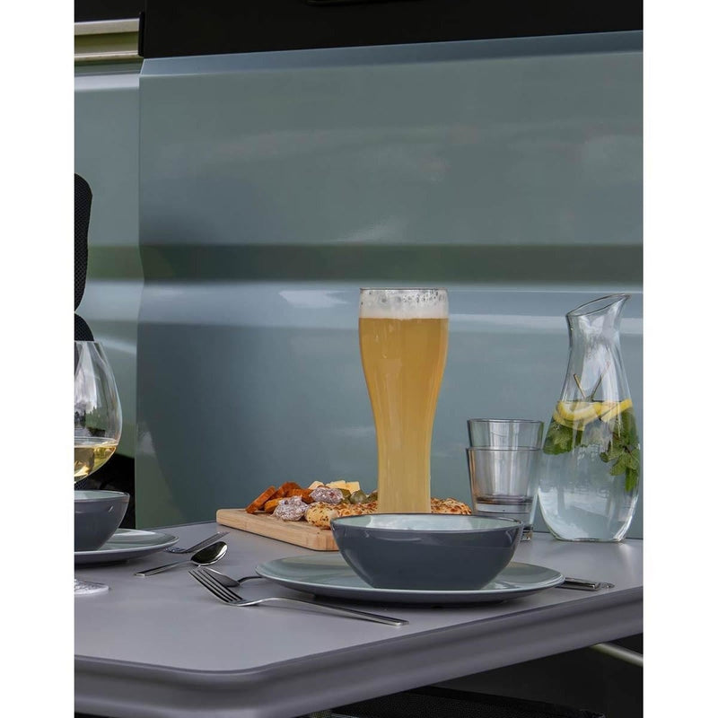Gimex Linea Line Pilsner Glass 650ml 2 Pieces Gimex - UK Camping And Leisure