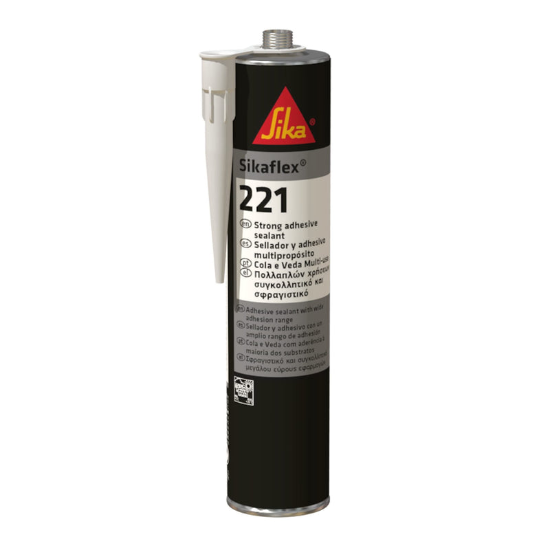Sikaflex 221 Black Strong Adhesive Sealant Sika Car Boat Caravan Motorhome