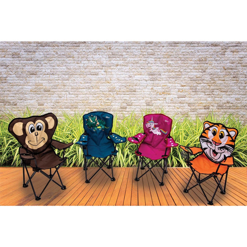 Quest Childrens Tiger Fun Folding Chair 5203 Quest - UK Camping And Leisure