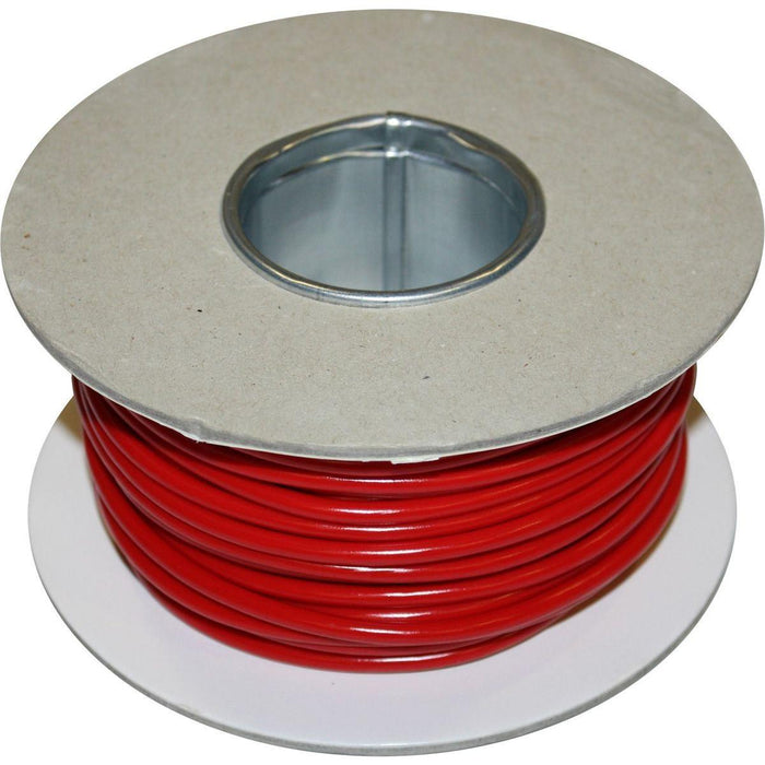 AG Thin Wall 6 Sq mm Red 50A Cable Per Metre AG - UK Camping And Leisure