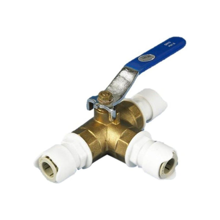 Whale 3 Way Valve 12mm for RV Water System Whale - UK Camping And Leisure