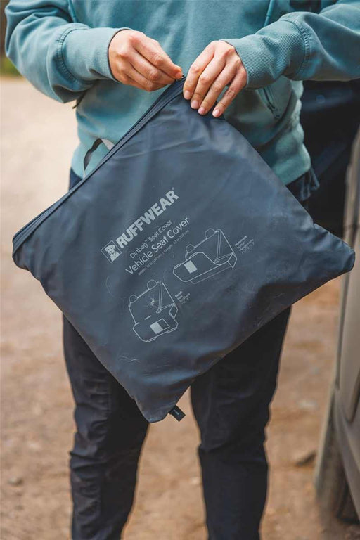 Ruffwear Dirtbag Dog Car Seat Cover in Basalt Grey (One Size) Ruffwear - UK Camping And Leisure