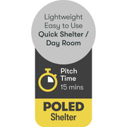 Quest Nest Shelter Grey Quest Leisure - UK Camping And Leisure