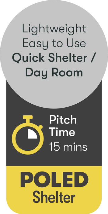 Quest Nest Shelter Grey Quest Leisure - UK Camping And Leisure