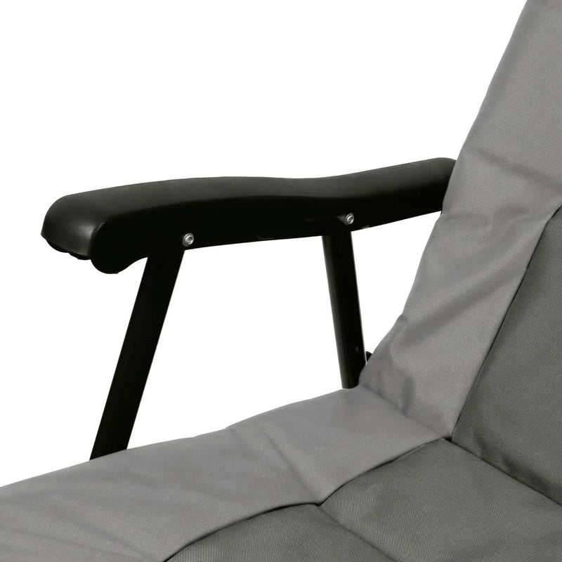 Leisurewize Foldable Rocking Chair Padded Outdoor Rocker with Armrests LW728 - Image 6 of 6 | UK Camping and Leisure