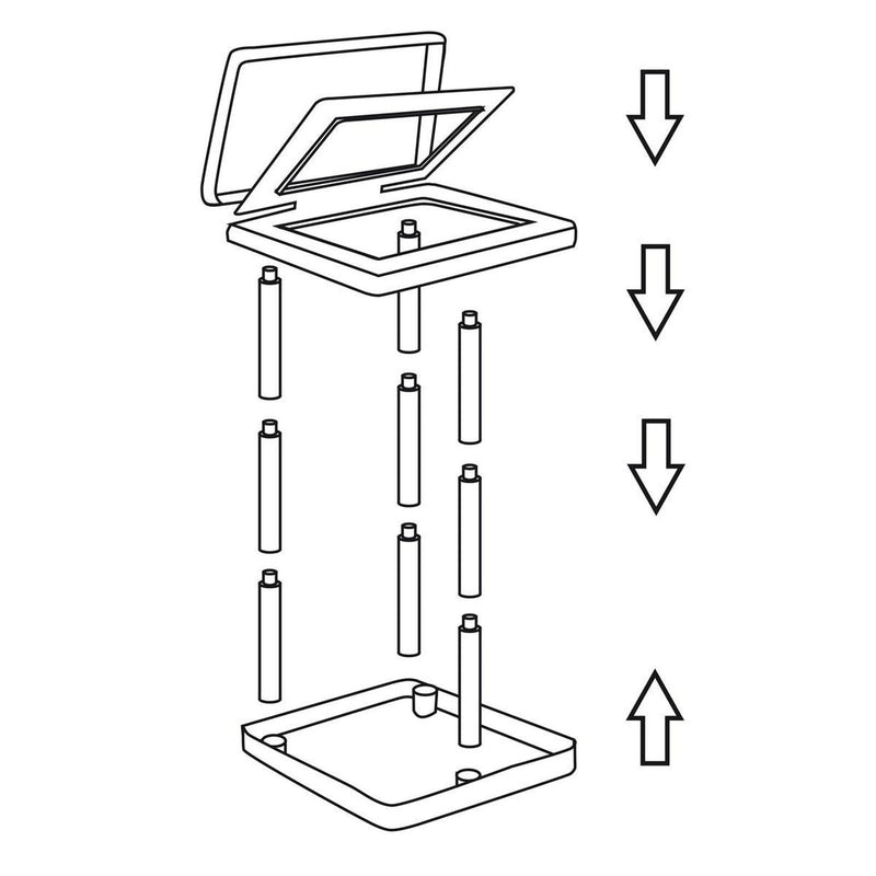 Bo-Camp Rubbish Bag Holder Ekologica Bo-Camp - UK Camping And Leisure
