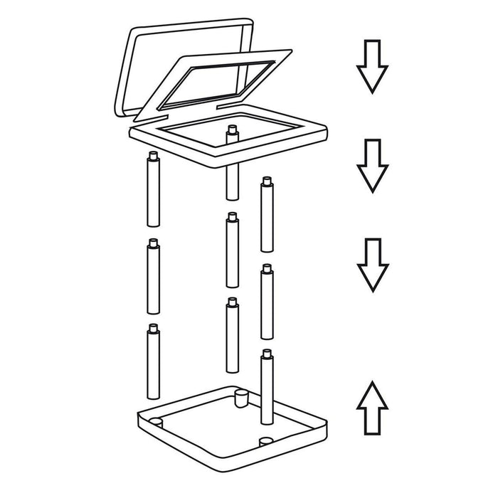 Bo-Camp Rubbish Bag Holder Ekologica Bo-Camp - UK Camping And Leisure