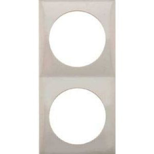 Berker Pure Design Double Frame Stainless Steel 21245S Berker - UK Camping And Leisure