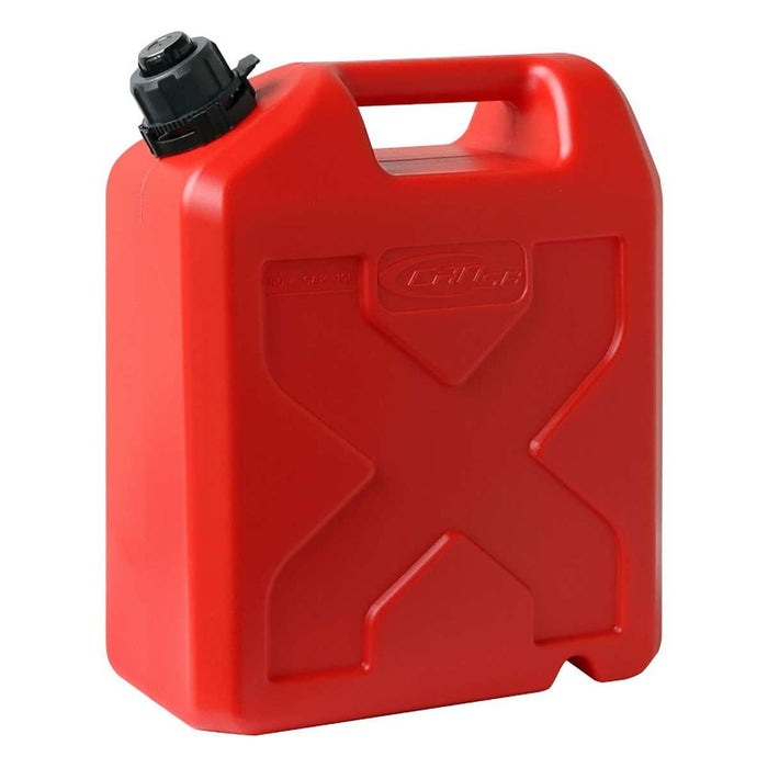 Can SB Plastic 10 Litre Fuel Jerry Can with Spout and Anti Spill Valve Can SB - UK Camping And Leisure