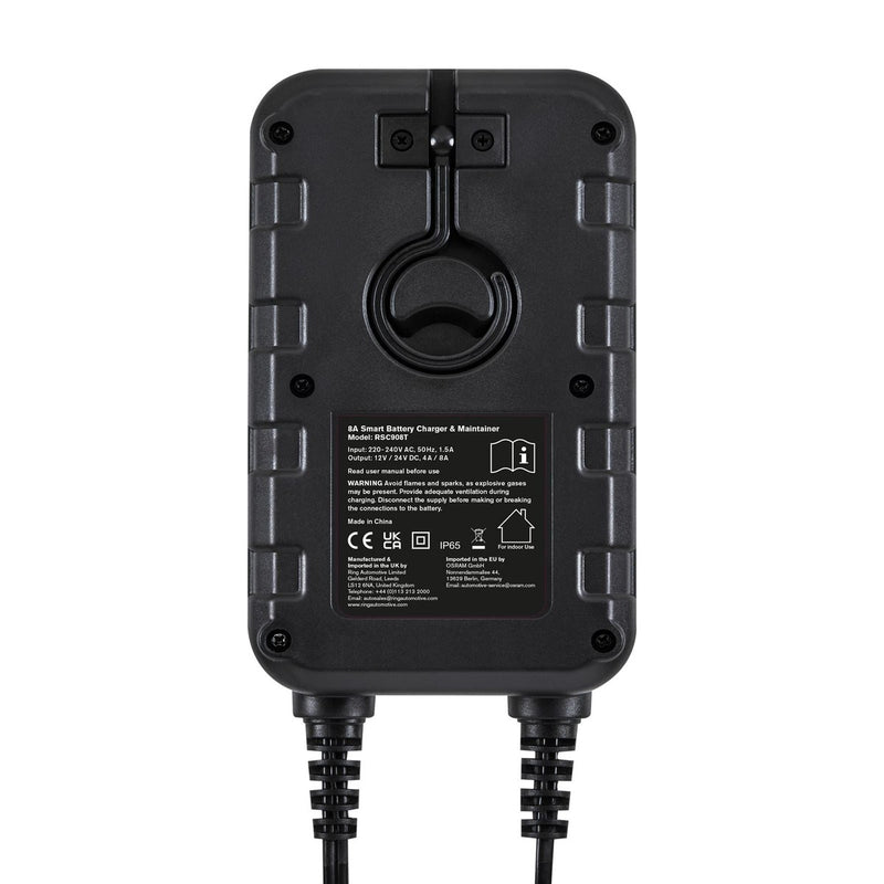 Ring RSC908T SMARTCHARGE 8 Charger & Maintainer - View 2