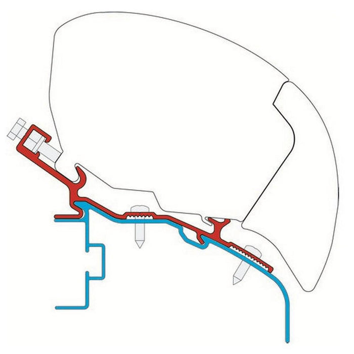 Fiamma Adapter Elddis 400 (98655-630) Fiamma - UK Camping And Leisure