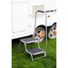 Maypole Double Steel Caravan Step with Handrail Maypole - UK Camping And Leisure