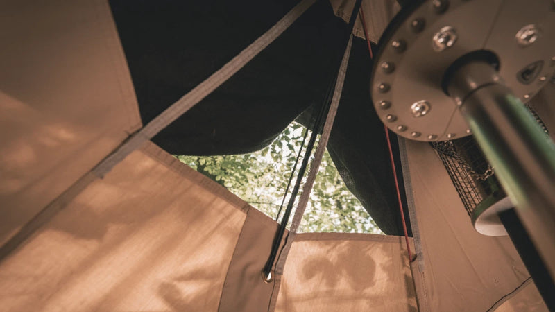 Robens Klondike 6 Berth Poled Tent | breathable, polycotton, shelter, family camping