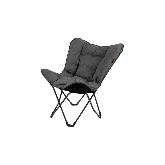 Bo-Camp Urban Collection Butterfly Chair Grainger M Grey Bo-Camp - UK Camping And Leisure
