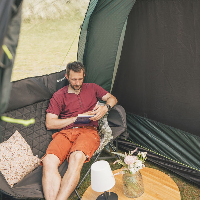 Outwell Denver 6 Pole Tent Green 6 Person Outwell - UK Camping And Leisure