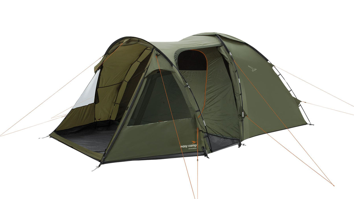 Easy Camp Kinn 5 Pole Tent Green 5 Person Easy Camp - UK Camping And Leisure