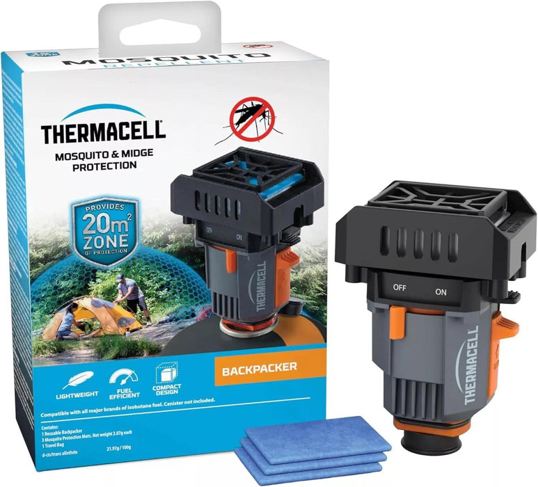 Thermacell Backpacker Mosquito Repeller 15ft Exclusion Zone Camping & Outdoors Thermacell - UK Camping And Leisure