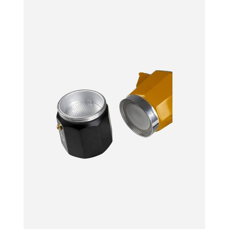 Bo-Camp Industrial Collection Percolator Hudson Yellow 3 Cups Bo-Camp - UK Camping And Leisure