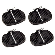 4x Royal Heavy Duty Caravan Corner Steady Pads Strong Design Metal Pin Royal - UK Camping And Leisure