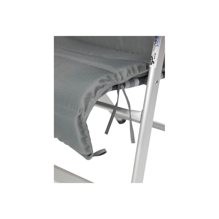 Bo-Camp Chair Cushion Universal Padded Polyester Grey Bo-Camp - UK Camping And Leisure