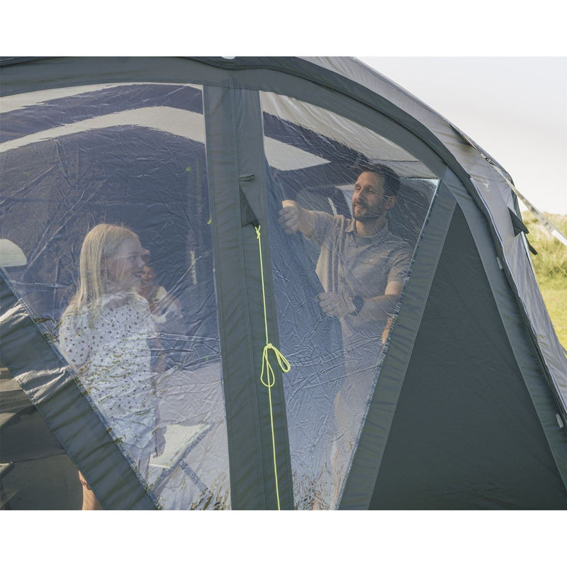 Outwell Vermont 7 Air 7 Berth Five Room Tunnel Tent - View 11
