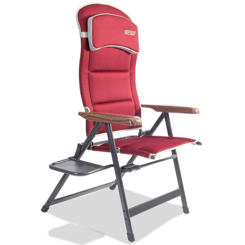 Quest Bordeaux Pro Easy Camping Caravan Chair with Side Table Quest - UK Camping And Leisure